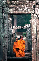Monks - Angkor Wat, Cambodia