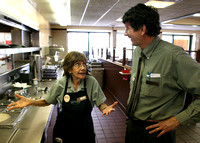 Rosie was an 84 year old women who worked as a waitress at Denny's in Sarasota.
